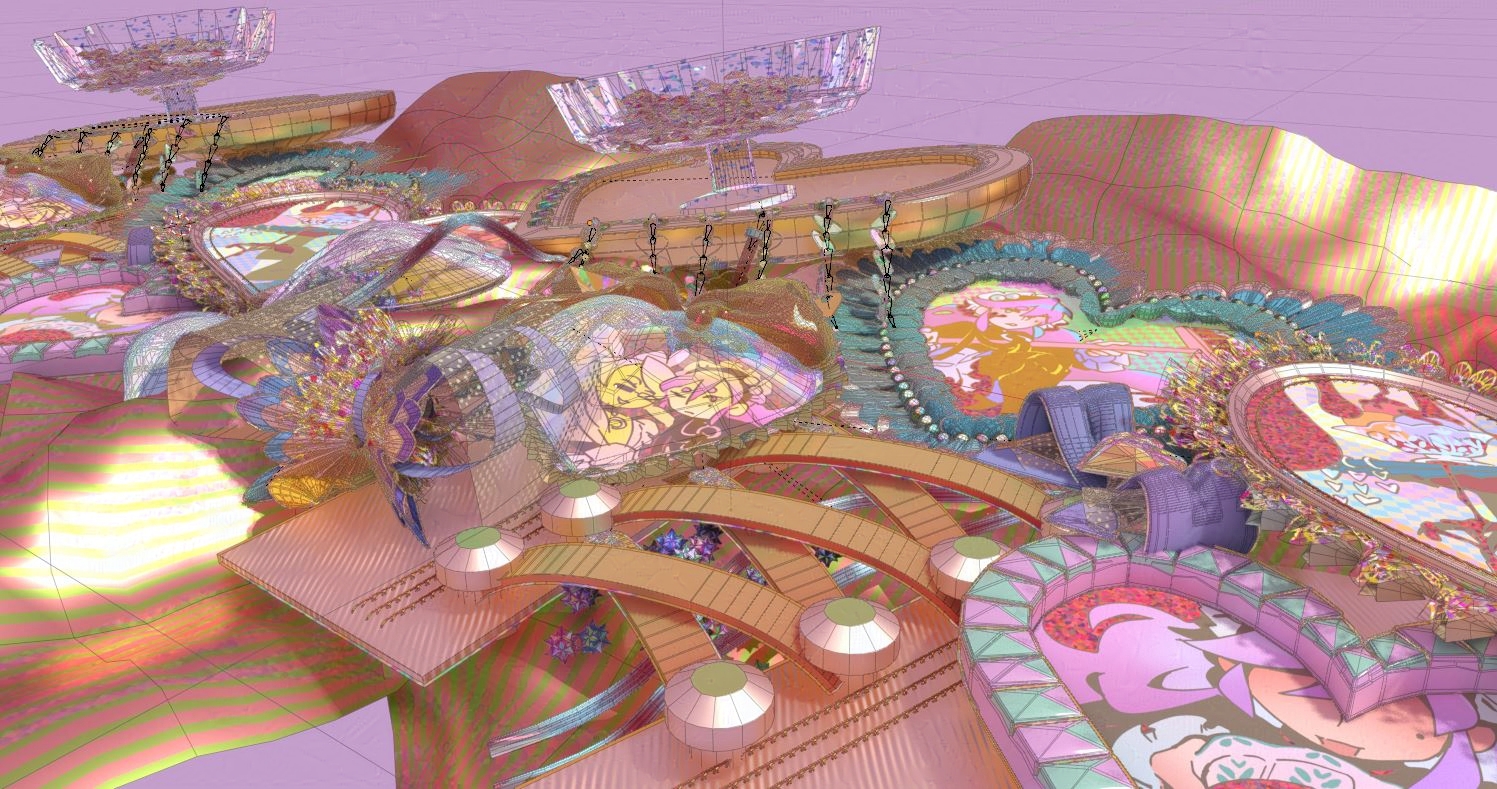 models in blender viewport