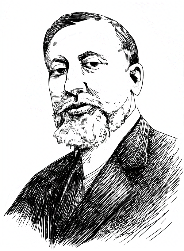Portrait of Gespare Campari.