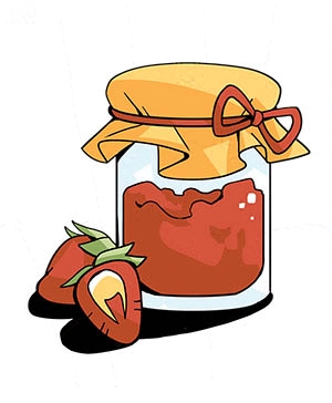 Strawberry jam